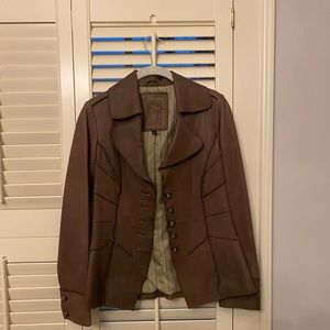 Beautiful Brown Leather Jacket